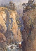 Percy Gray Rogue River Gorge (mk42) oil